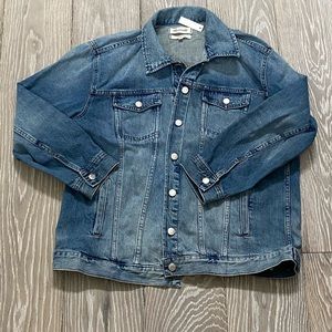 NWT Madewell oversized jean jacket
